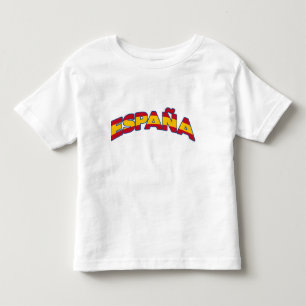 Camiseta Infantil Espanha 1