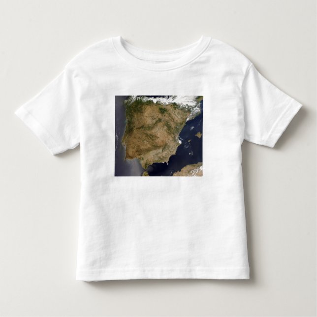 Camiseta Infantil Espanha e Portugal (Frente)