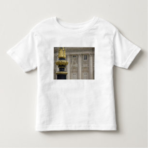 Camiseta Infantil Espanha, Madrid. Palácio Real, lâmpada ornamenta