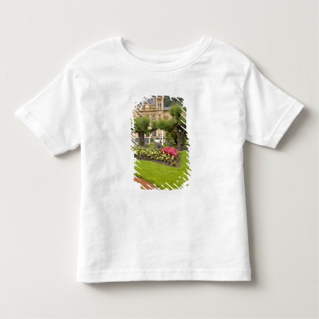 Camiseta Infantil Espanha, San Sebastian. Estância costeira popular, (Frente)