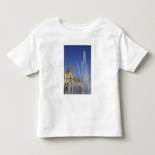 Camiseta Infantil Espanha, Sevilha, Andaluzia Fonte e ornamentado