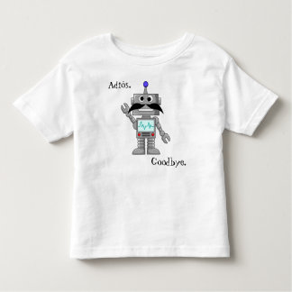 Camiseta Infantil Espanhol Vocab: Adeus