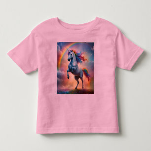 Camiseta Infantil Espectro Celeste: O Arco do Arco Arco do Arco-Íris