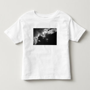 Camiseta Infantil Esperança na borda prateada das nuvens.