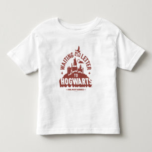 Camiseta Infantil Esperando minha Carta para HOGWARTS™