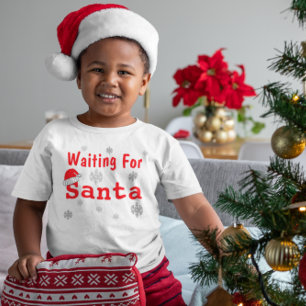 Camiseta Infantil Esperando Papais noeis de Natal
