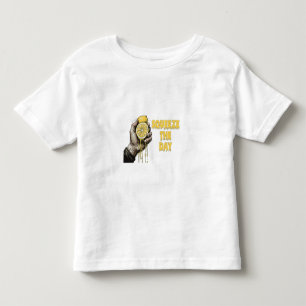 Camiseta Infantil Esprema O Limão Do Dia Pun