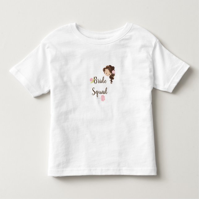 Camiseta Infantil Esquadrão de Noivas (Frente)