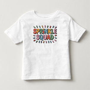 Camiseta Infantil Esquadrão Sprinkle   Baby Sprinkle