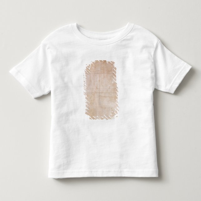 Camiseta Infantil Esquema da arquitetura (Frente)