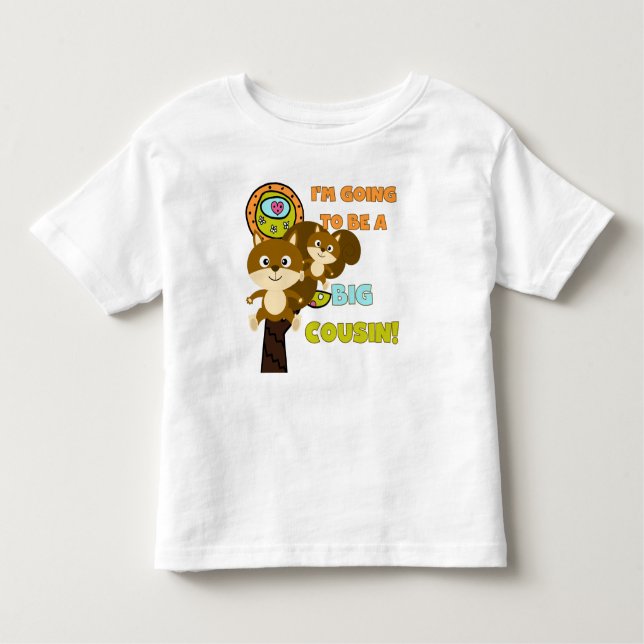 Camiseta Infantil Esquilos Futuro Grande Primo (Frente)