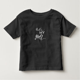 Camiseta Infantil Essa é a minha garota