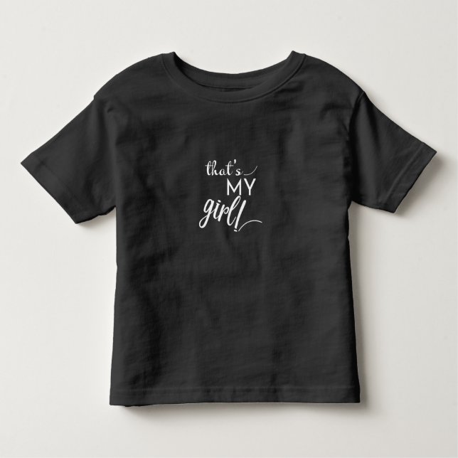 Camiseta Infantil Essa é a minha garota (Frente)