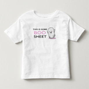 Camiseta Infantil Esta É Uma Folha De Boo - Cute