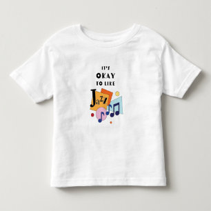 Camiseta Infantil Está tudo bem gostar do Jazz