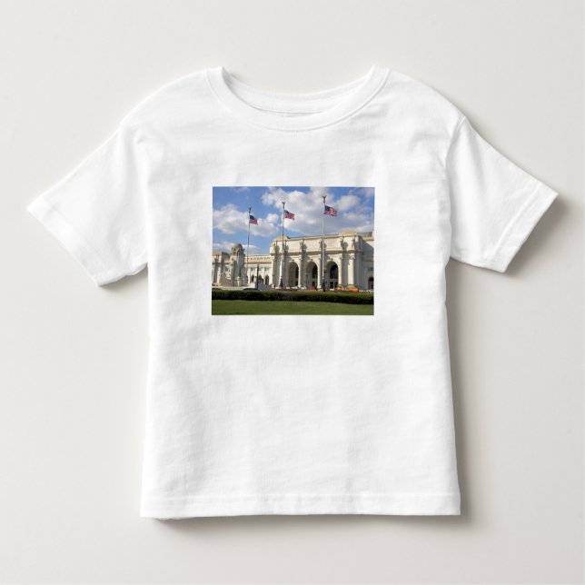 Camiseta Infantil Estação em Washington, C.C. da união (Frente)