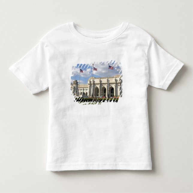 Camiseta Infantil Estação em Washington, C.C. da união (Frente)