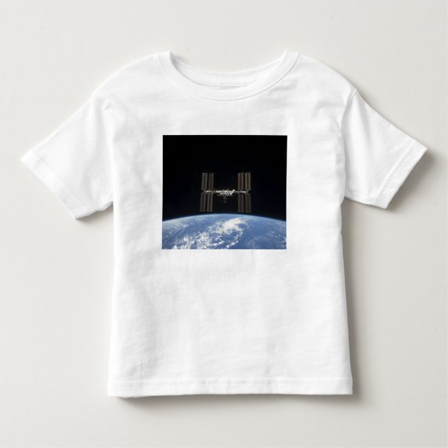 Camiseta Infantil Estação Espacial Internacional 10 (Frente)
