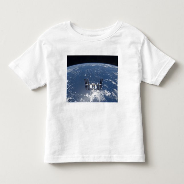 Camiseta Infantil Estação Espacial Internacional 14 (Frente)