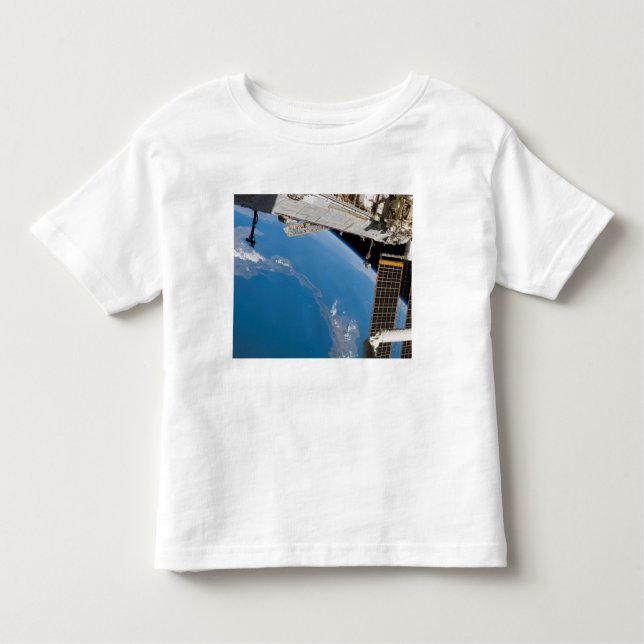 Camiseta Infantil Estação Espacial Internacional 27 (Frente)
