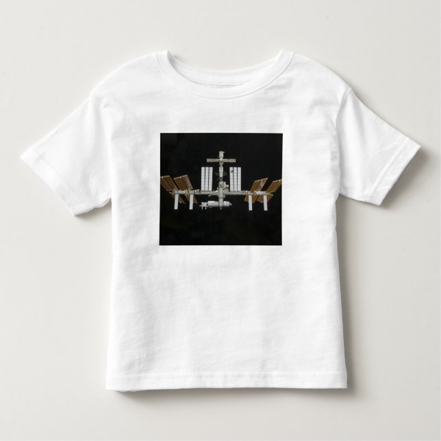 Camiseta Infantil Estação Espacial Internacional 3 (Frente)