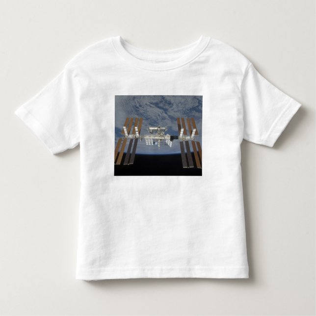 Camiseta Infantil Estação Espacial Internacional 3 (Frente)