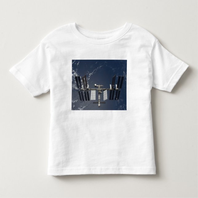 Camiseta Infantil Estação Espacial Internacional 5 (Frente)