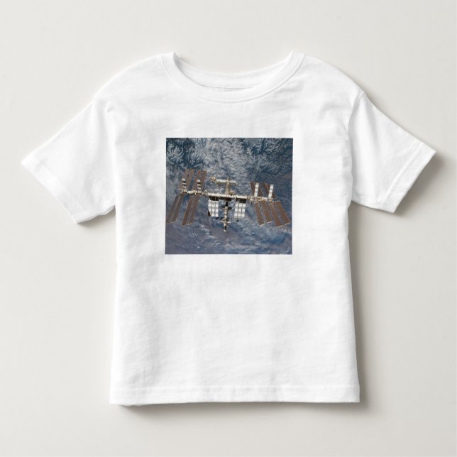 Camiseta Infantil Estação Espacial Internacional 8 (Frente)