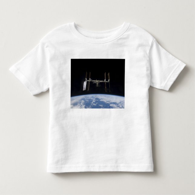 Camiseta Infantil Estação Espacial Internacional 9 (Frente)