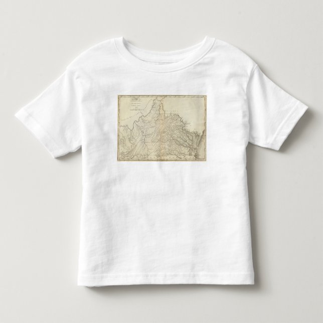 Camiseta Infantil Estado de Virgínia (Frente)