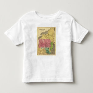 Camiseta Infantil Estados 3 do meio