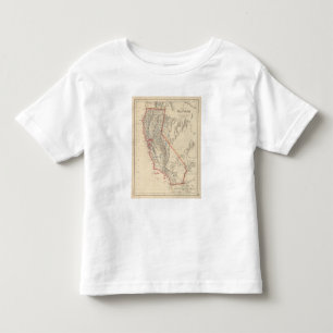Camiseta Infantil Estados da Califórnia