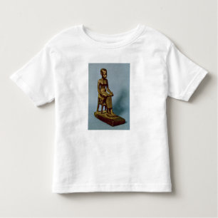 Camiseta Infantil Estátua assentada de Imhotep que guardara um