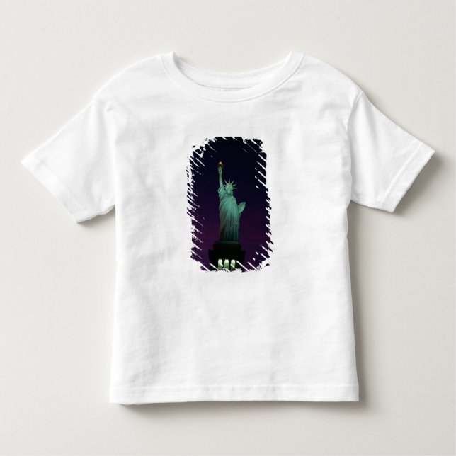 Camiseta Infantil Estátua da liberdade, New York, EUA 7 (Frente)