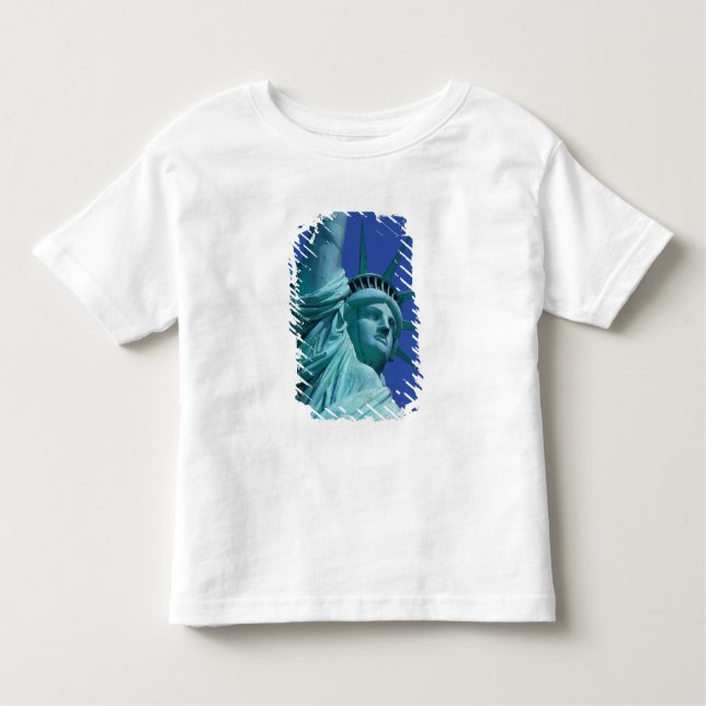 Camiseta Infantil Estátua da liberdade, New York, EUA 8 (Frente)