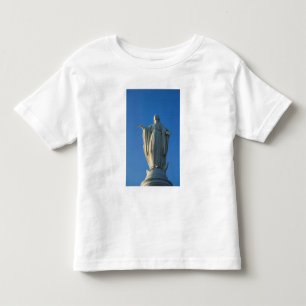 Camiseta Infantil estátua de 118 pés da Virgem Maria em San