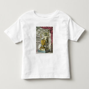 Camiseta Infantil Estátua de Jupiter em um templo, 'do dei R de