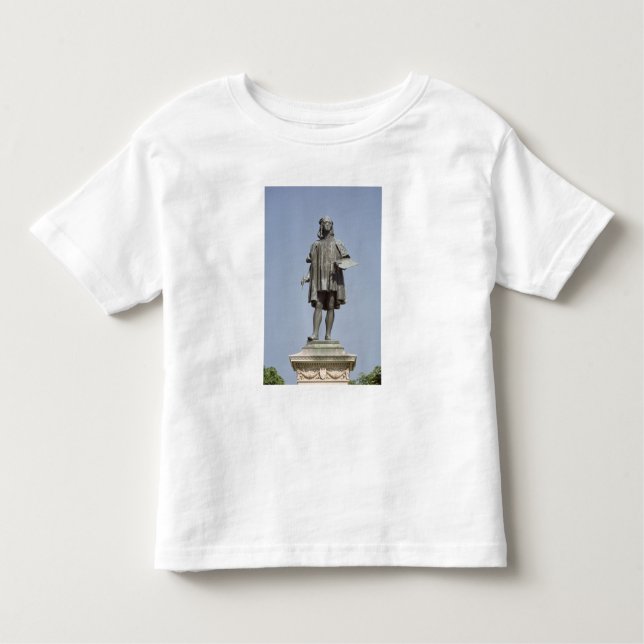 Camiseta Infantil Estátua de Raphael Sanzio de Urbino, 1897 (Frente)