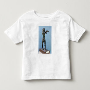 Camiseta Infantil Estátua do Cavalo de Deus Fazer uma Bebida