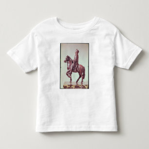 Camiseta Infantil Estátua equestre de Charlemagne