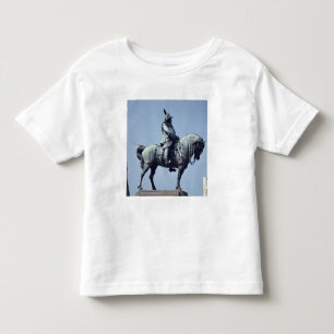 Camiseta Infantil Estátua equestre de Charles Gustavo X,