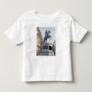 Camiseta Infantil Estátua equestre do rei Louis XIV (1816-22) (bro
