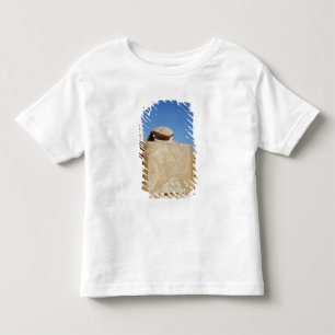 Camiseta Infantil Estátua sagrado do escaravelho no templo de Amun