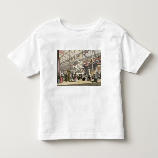 Camiseta Infantil Estátuas na seção de Bélgica do grande Exhibi (Frente)
