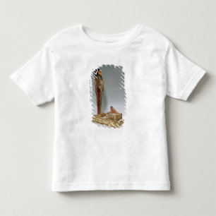 Camiseta Infantil Estatueta de Osiris de Iahmes (madeira pintada)