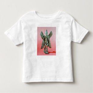 Camiseta Infantil Estatueta de Pazuzu, um demónio Assyrian do vento