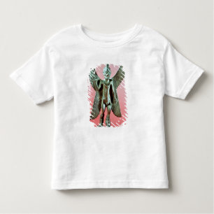 Camiseta Infantil Estatueta de Pazuzu, um demónio Assyrian do vento