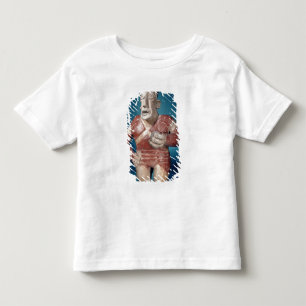 Camiseta Infantil Estatueta de um jogador do tlachtli que veste um