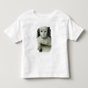 Camiseta Infantil Estatuto de uma mulher com xawl, Período Akkadiano