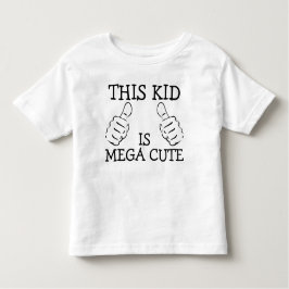 Camiseta Infantil Este Garoto É Mega Bonito Personalizado